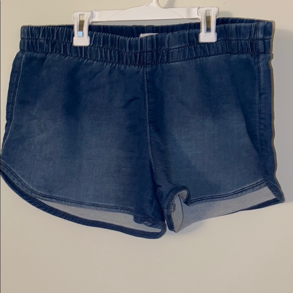 Soft Material Denim Like Shorts